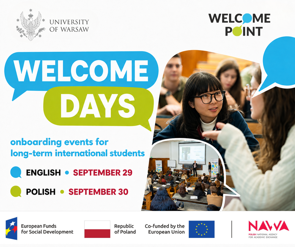 Welcome Day 2026 – onboarding events for long-term international students